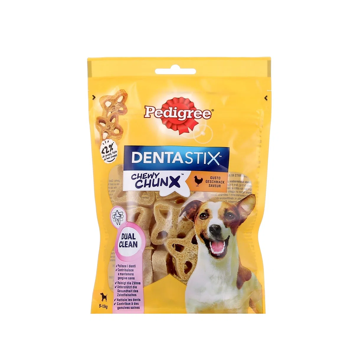 Pedigree Dentastix Chewy Chunks Mini, 5x68 g