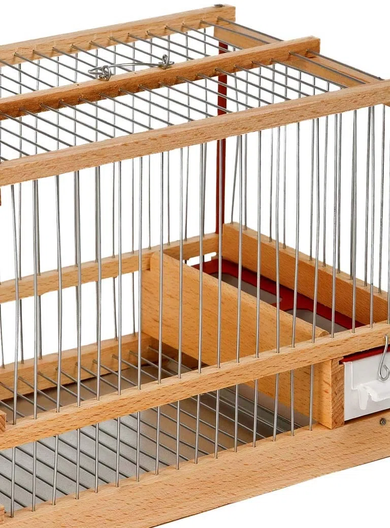 Gabbia in legno per uccelli modello Cinciarella
