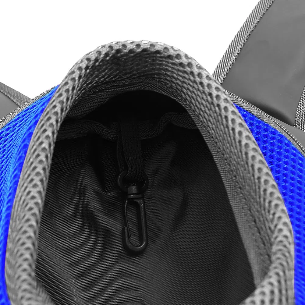 NHSUNRAY Pet Carrier Zaino Per Piccolo Cane Gatto Puppy (3.5kgs Max) On-the-Go Viaggio Pet Anteriore Posteriore Borsa Soft Traspirante Mesh Pup Pack (Blu)