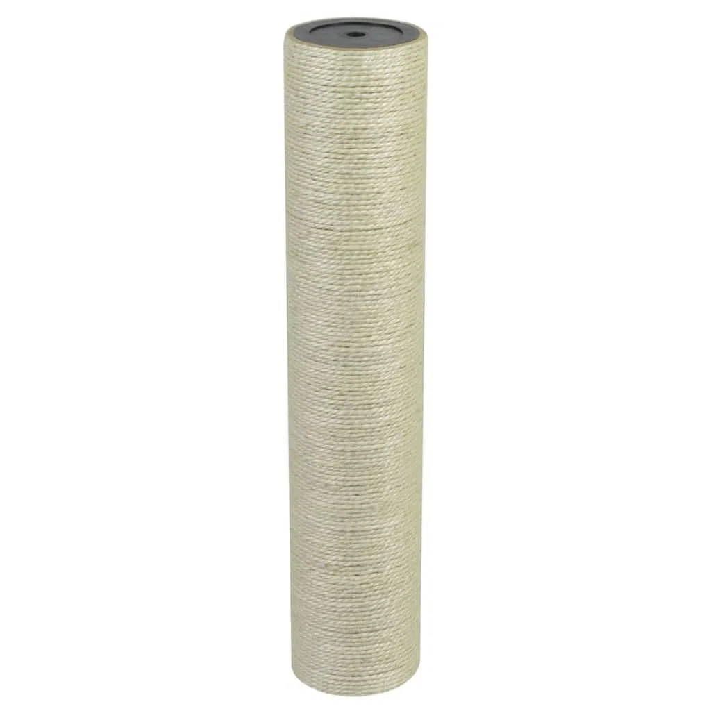 vidaXL Tiragraffi per Gatti 8x40 cm 8 mm Beige Gioco per Gatti Felini Mici