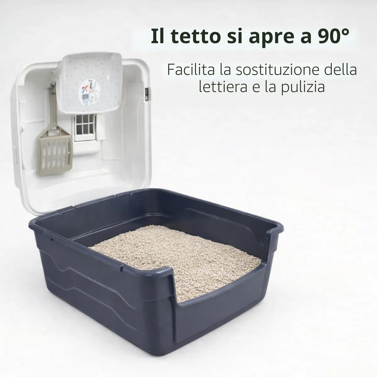 WC per gatti Aimé Casetta, 1,36 kg