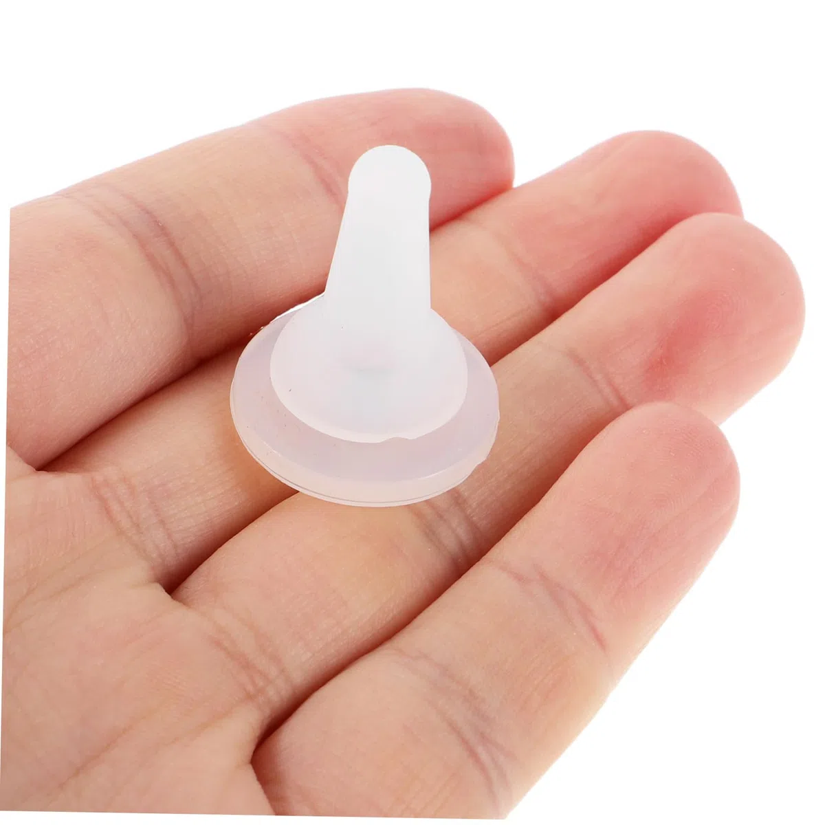 ibasenice Set da 50 Tettarelle per Biberon in Silicone per Animali Domestici, Taglia Piccola, Sicure e Facili da Pulire, per Alimentazione Quotidiana di Cuccioli e Gattini