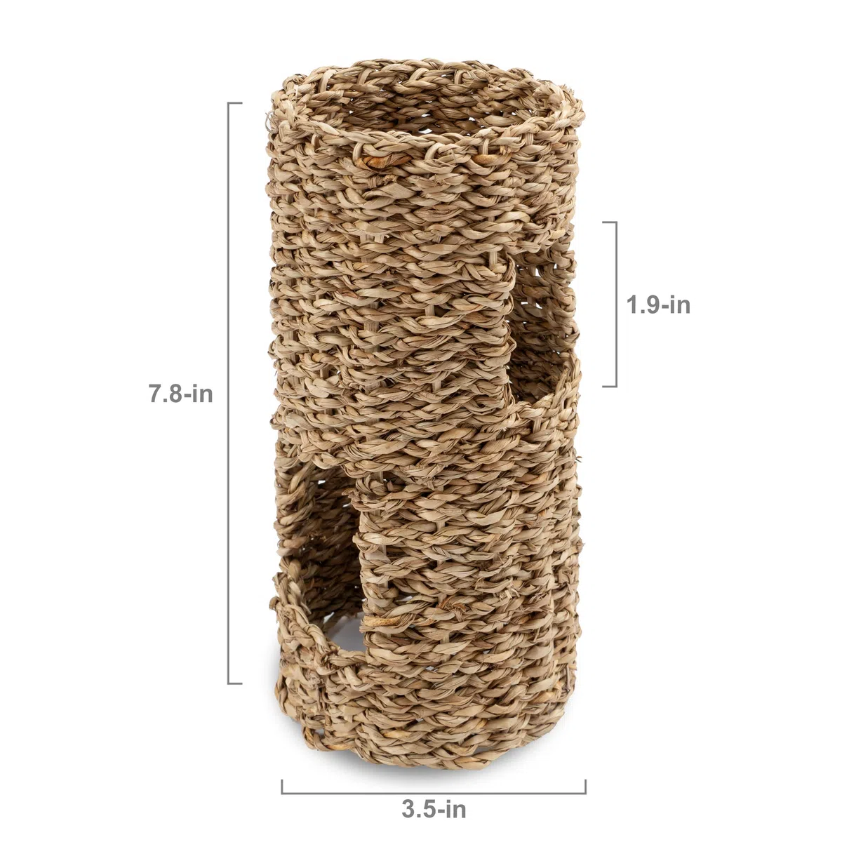 Niteangel Tunnel creativo e componibile per criceti, fai da te e costruisci una tana a tubo unica come nascondiglio per animali di piccole dimensioni come criceti, topi, gerbilli (19,1 cm L - HC)