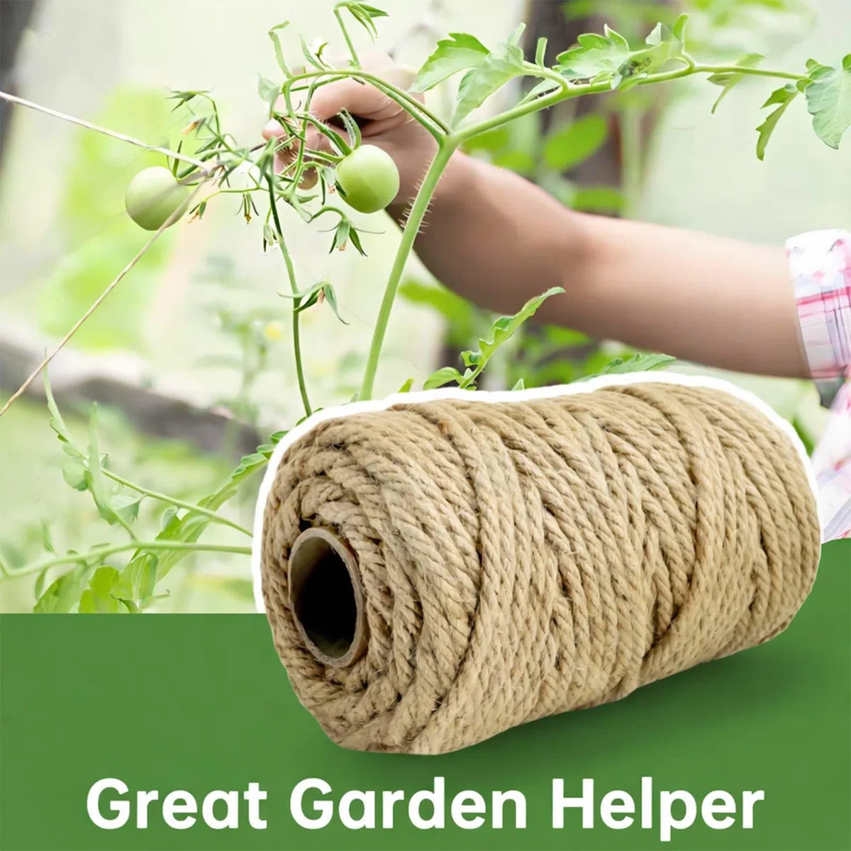 Corda Tiragraffi per Gatti 6mm x 60m, 2 Pezzi Corda per Tiragraffi, Corda Canapa, Sisal per Tiragraffi, Spago per Tiragraffi per Gatti, Ricambi Tiragraffi, Alberi Gatto, Fai da Te, Giardinaggio e Casa
