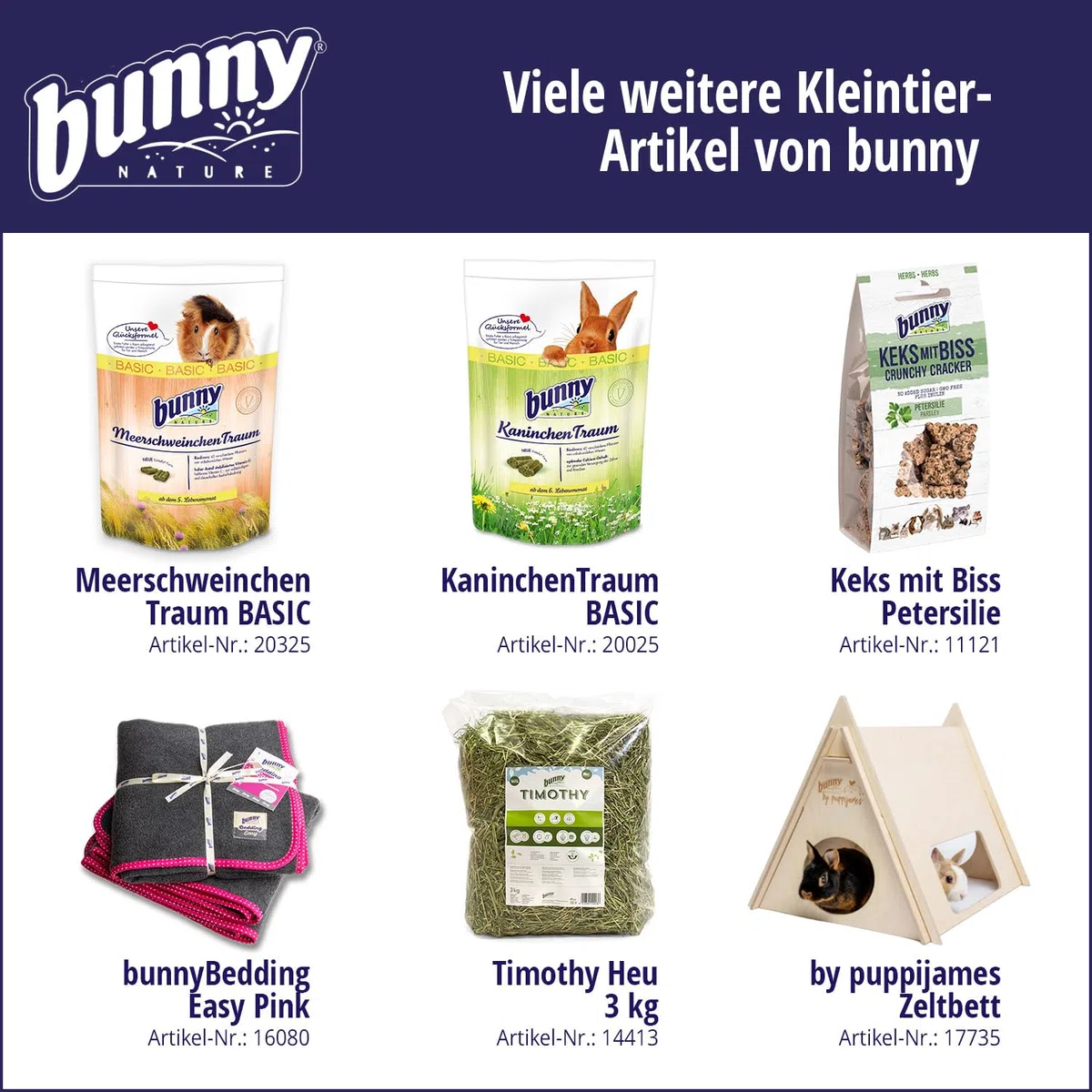 Bunny Bedding Lettiera Linum