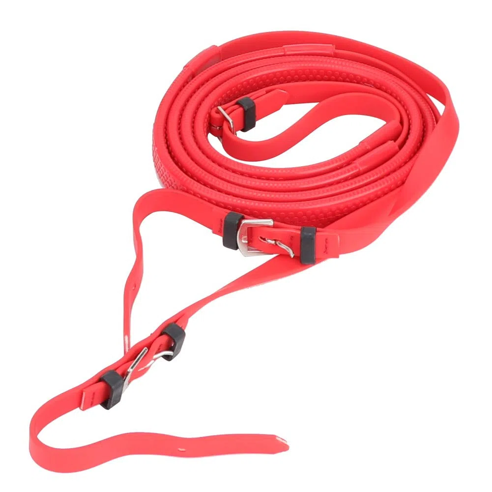 Qcwwy Briglia per Cavallo in PVC, Testiera per Imbracatura per Cavallo Regolabile Antiruggine con Filetto Cavo Rimovibile in Acciaio Inossidabile Attrezzatura Equestre Adatta per