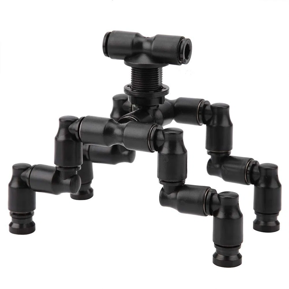 YOUTHINK Rettili Fogger Mist Sprinkler Rainforest Spray Nozzle Tank Regolabile Pet Cooling Nozzle per rettili Habitat Decor