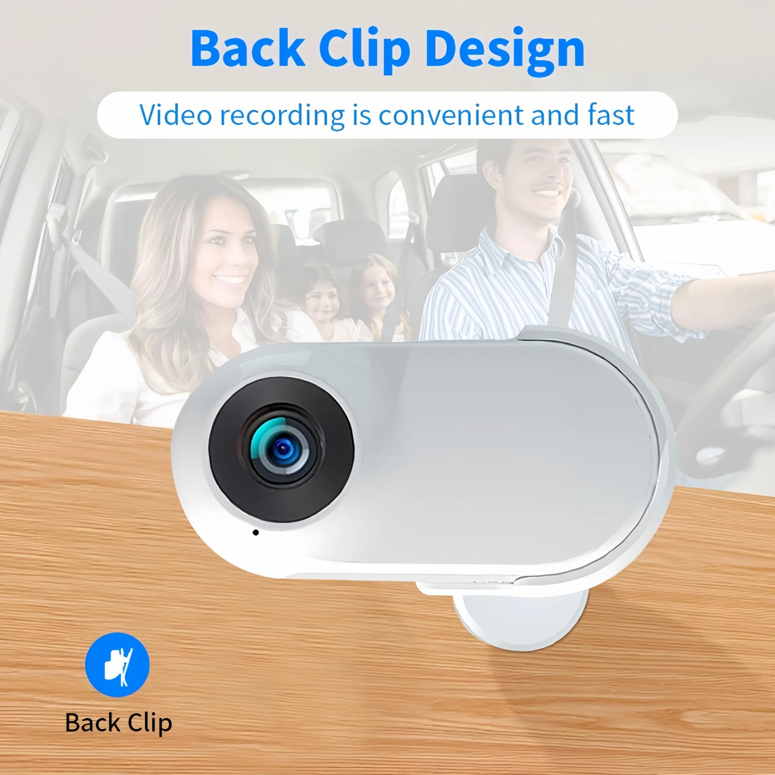 Sxhlseller Collare per Fotocamera per Gatti - Fotocamera per Collare per Cani da Compagnia Grandangolare da 170° con Schermo LCD da 0,96 Pollici, Fotocamera Multifunzionale per