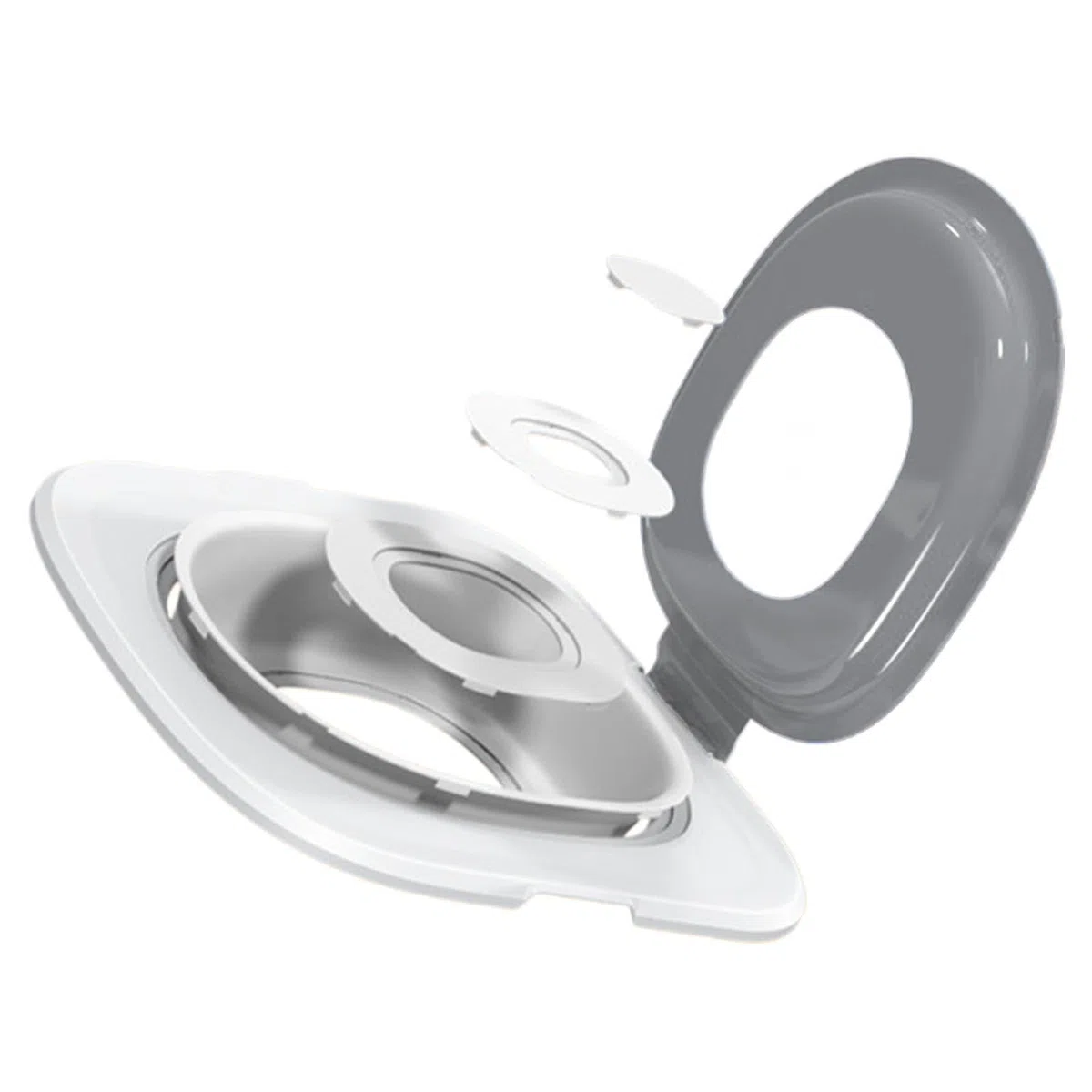 Kit Di Addestramento Per Toilette Per Gatti - Addestratore Per Toilette Per Gatti, Adattatore Per Sedile WC Portatile Per Gatti | Tappetino Per Gatti Riutilizzabile Con Sabbiera, Addestramento Al Vasi