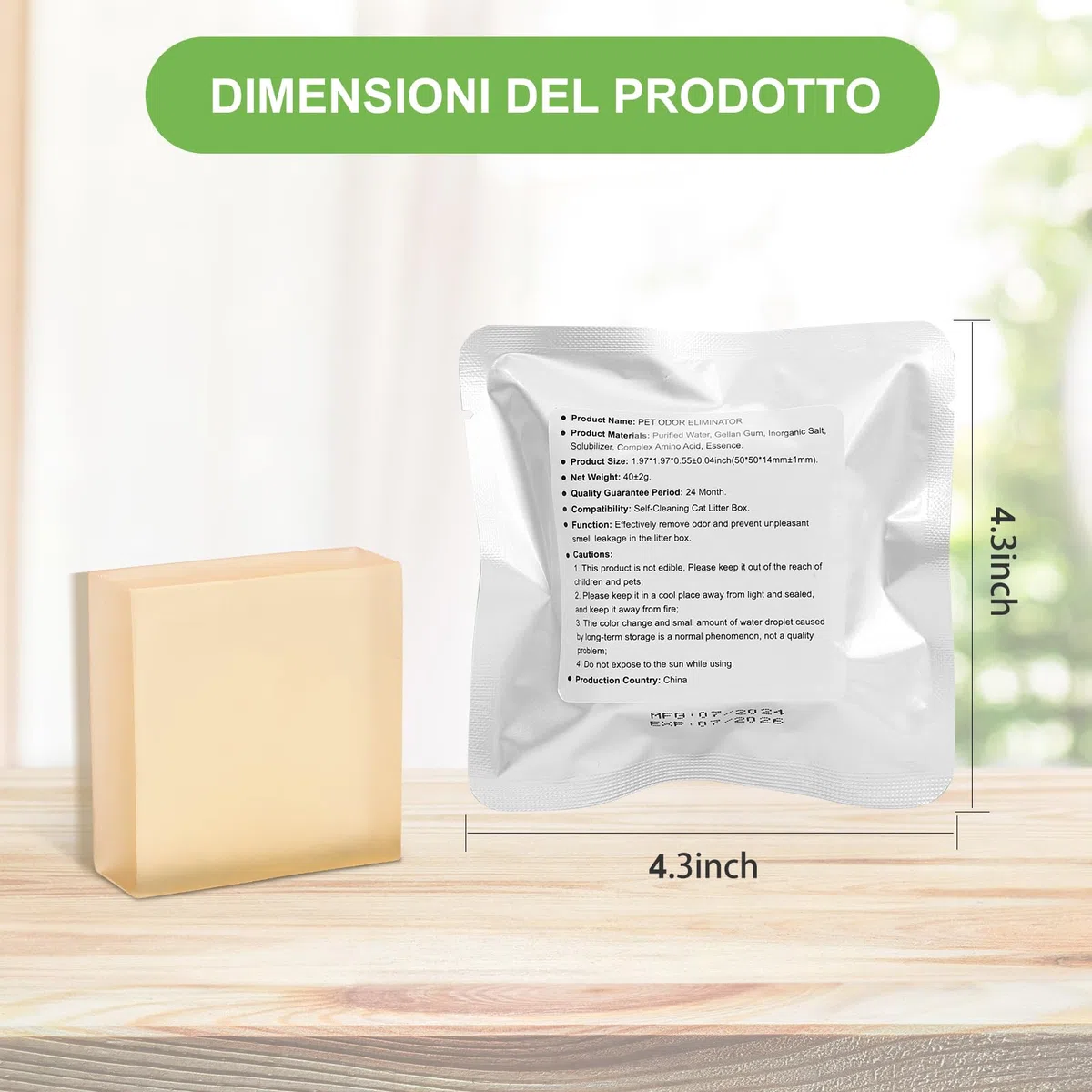 Deodorante N50 per Lettiera Autopulente Pura Max 2, Controllo Degli Odori Non Irritante, Alta Sicurezza, Profumo a Lunga Durata（6 pezzi）