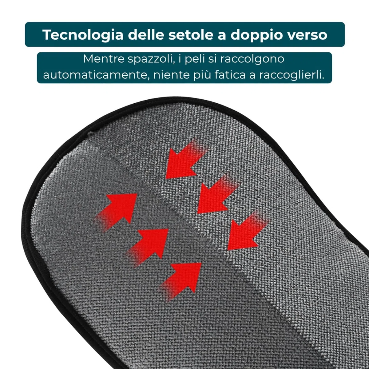 Emporio Animale Pack Antipeli Completo Guanti rimuovi peli animali 2 pezzi per pulizia divano tappeti e tessuti domestici guanto cattura peli riutilizzabile