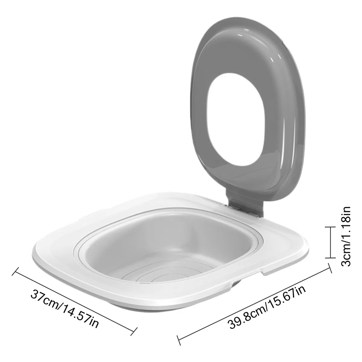 Kit Di Addestramento Per Toilette Per Gatti - Addestratore Per Toilette Per Gatti, Adattatore Per Sedile WC Portatile Per Gatti | Tappetino Per Gatti Riutilizzabile Con Sabbiera, Addestramento Al Vasi