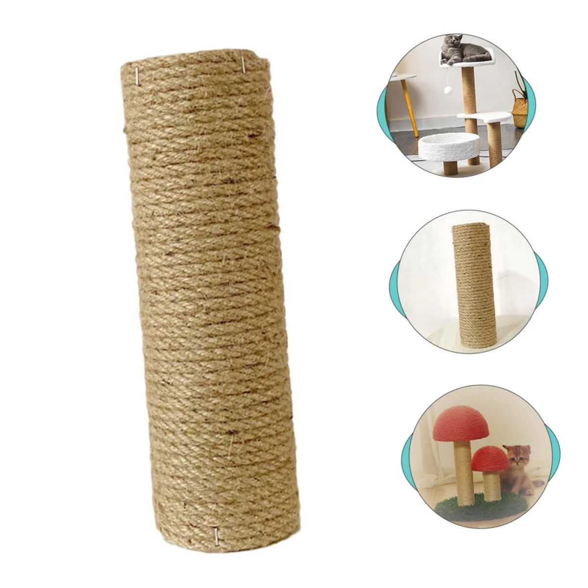 Tiragraffi Arrampicata per Materiale Ricambio Sintetico in e r Gatti Albero per Resistente All'abrasione e Superficie Liscia da Gioco Indoor
