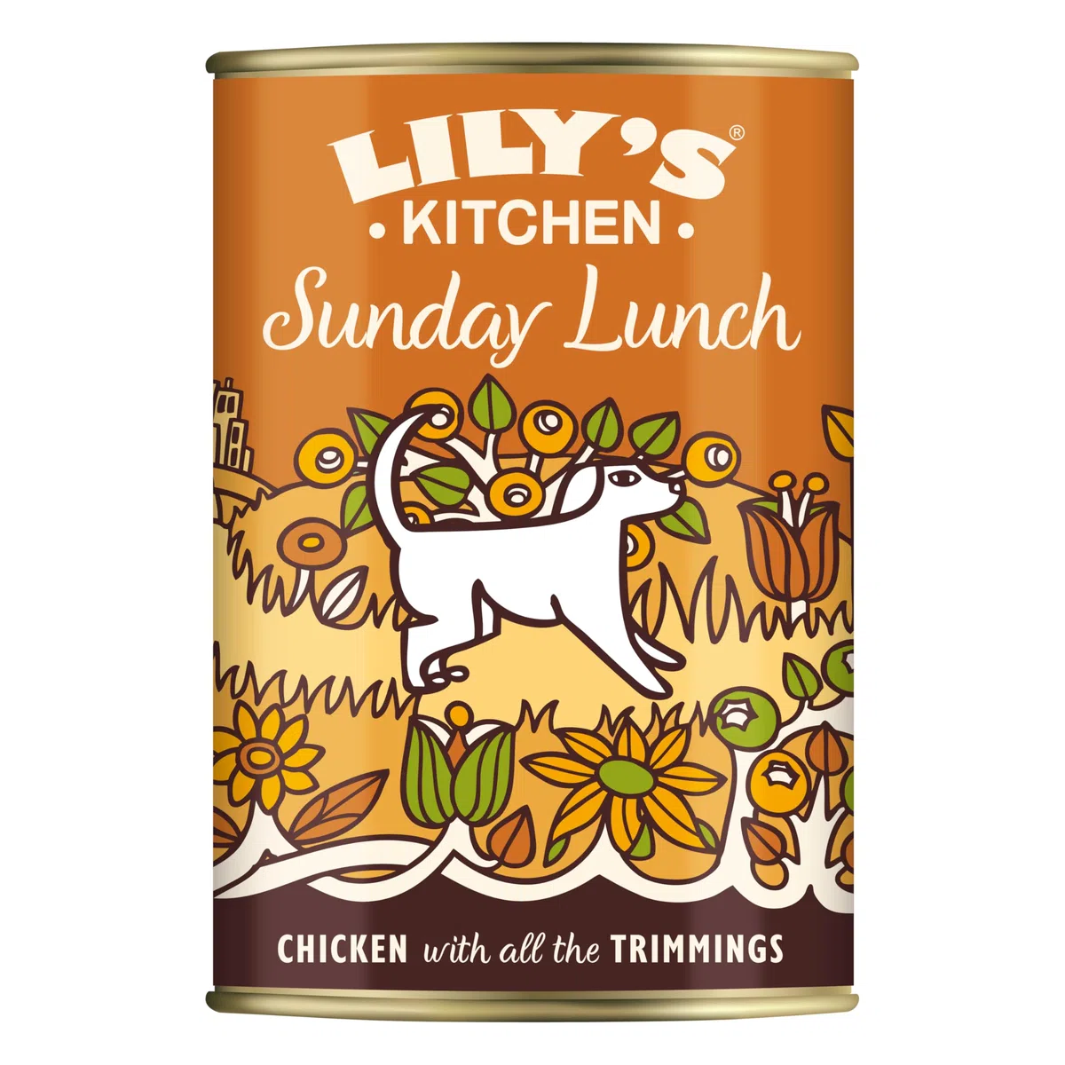 Lily's Kitchen Prodotto con ingredienti naturali Cibo umido per cani Pranzo della domenica al pollo 6 x 400 g