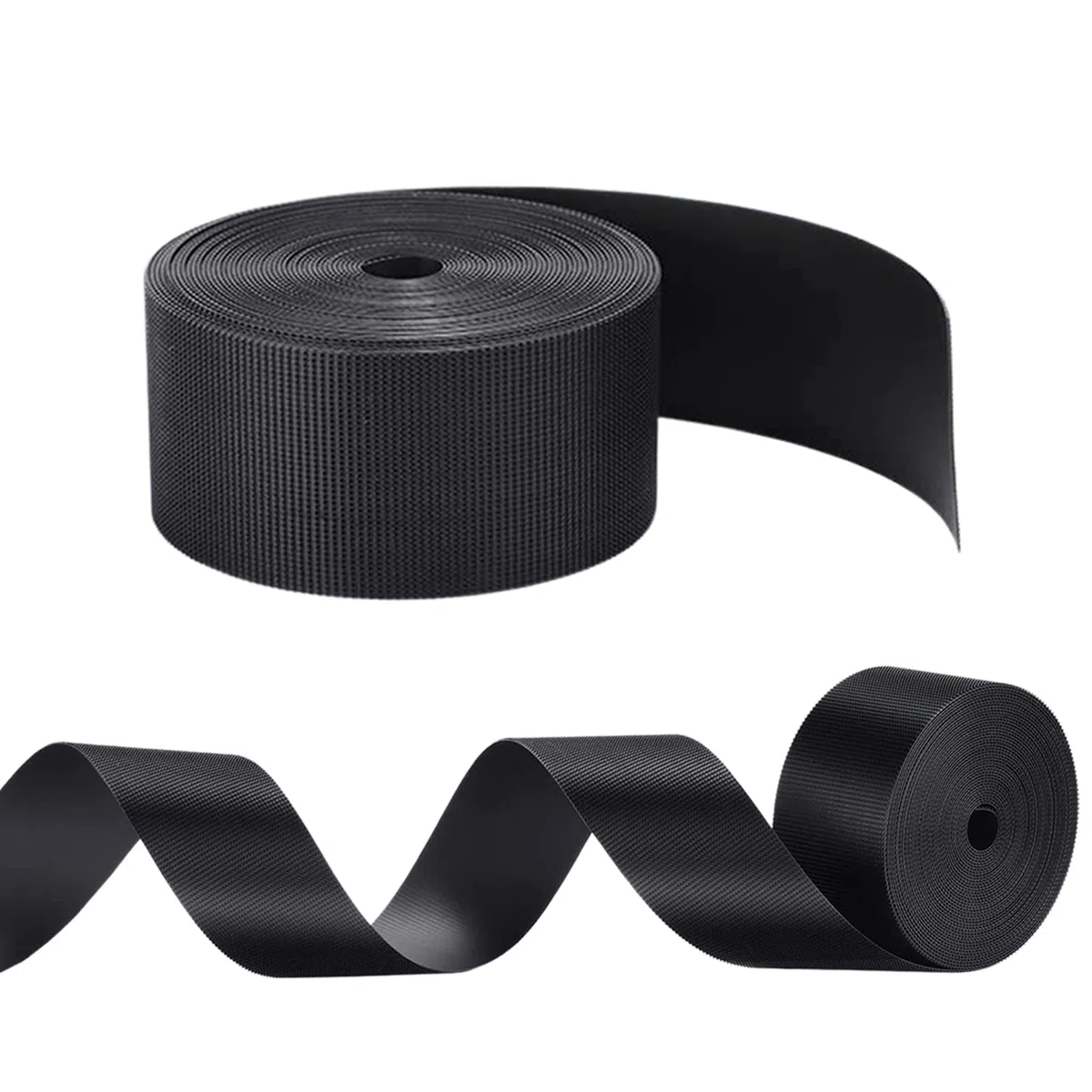 Bloccante giocattolo per mobili, Paraurti regolabili, colore nero, copridivano, sotto il blocco, per riporre animali domestici o giocattoli sotto il divano o il letto (larghezza 11 cm, 6 m)