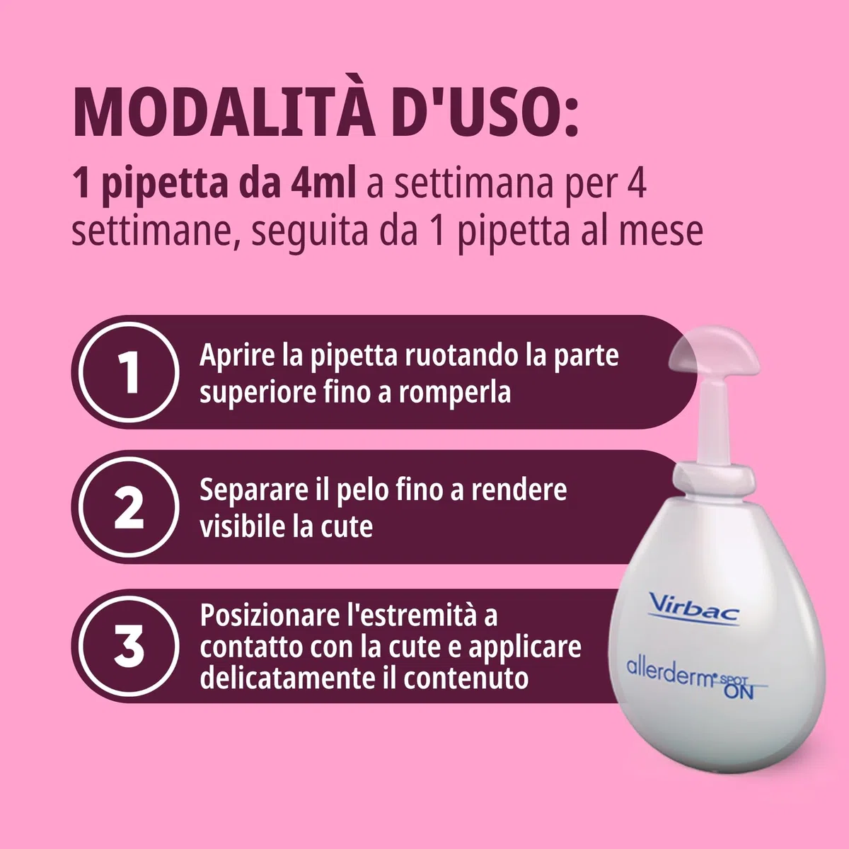ALLERDERM Spot On (verde ¶ÃŸe : 6x 4 ml), un articolo