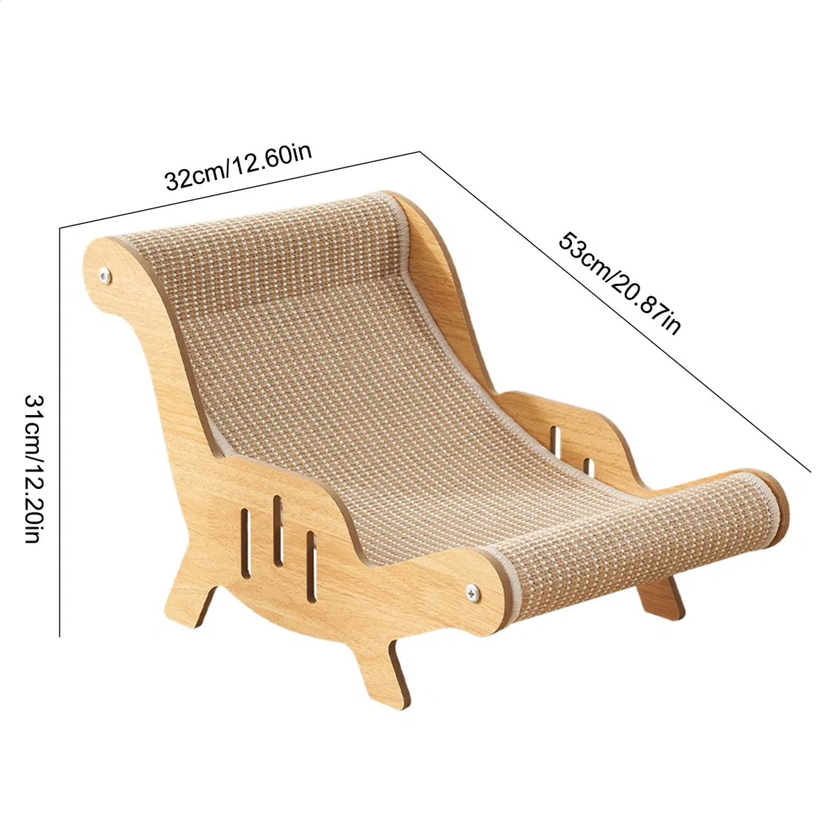 Sedia Sdraio Per Gatti In Sisal, Sedia Da Salotto Tiragraffi Per Gatti, A Dondolo Per Gatto, Divano Graffiante Per Gatto, Amaca Per In Sisal, Letto A Graffio Per Gattini