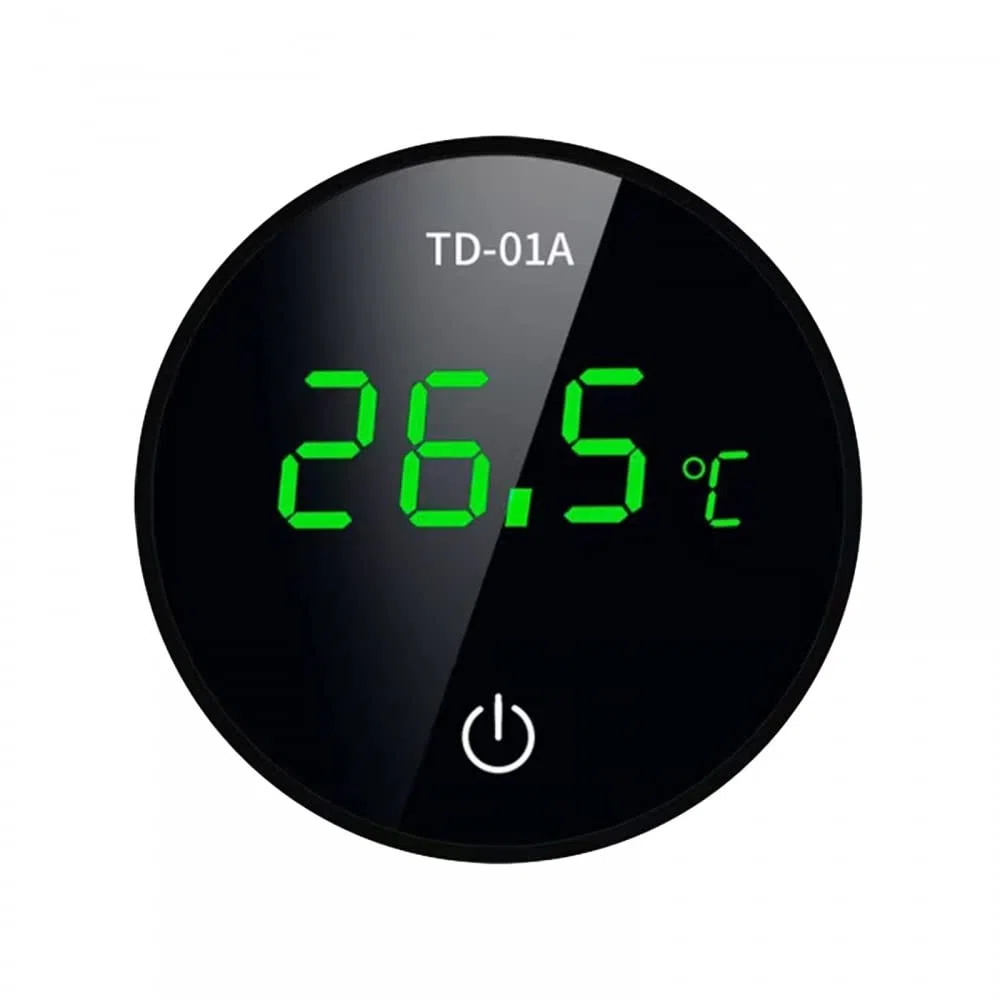Termometro Digitale per Acquario, Misuratore di Temperatura Wireless USB a LED Elettronico per la Misurazione Temperatura ad Alta Precisione per Acqua Dolce Salata