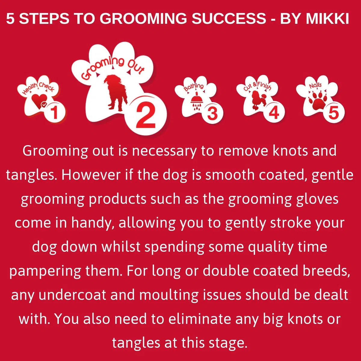 Mikki slanatore per Cani e Gatti Matt Breaker Rake - Rimuove i Nodi e Gli accumuli di Pelo - Slanatore districante per Animali Domestici, Nero, 1 unità (Confezione da 1)