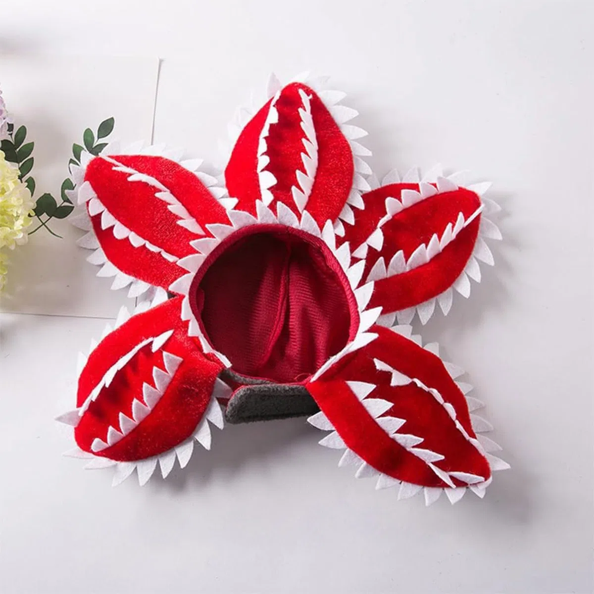 Copricapo per cani, cappello demogorgon, gatti, costume per Halloween, fai da te, demodog cosplay, cappello carino ceepdoogle