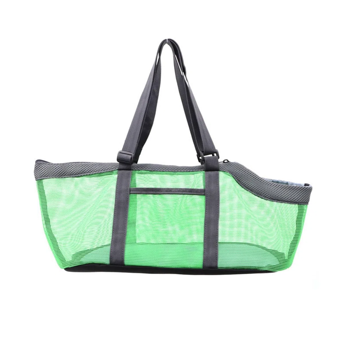Gralara Borsa per Trasportini per Animali Borsa per Cani Borsa per Cani Gabbia Design a Rete con Tappetino Rimovibile Borsa da Viaggio per Gatti O Cani di Peso Inferiore a 6 kg, Grigio Arancio