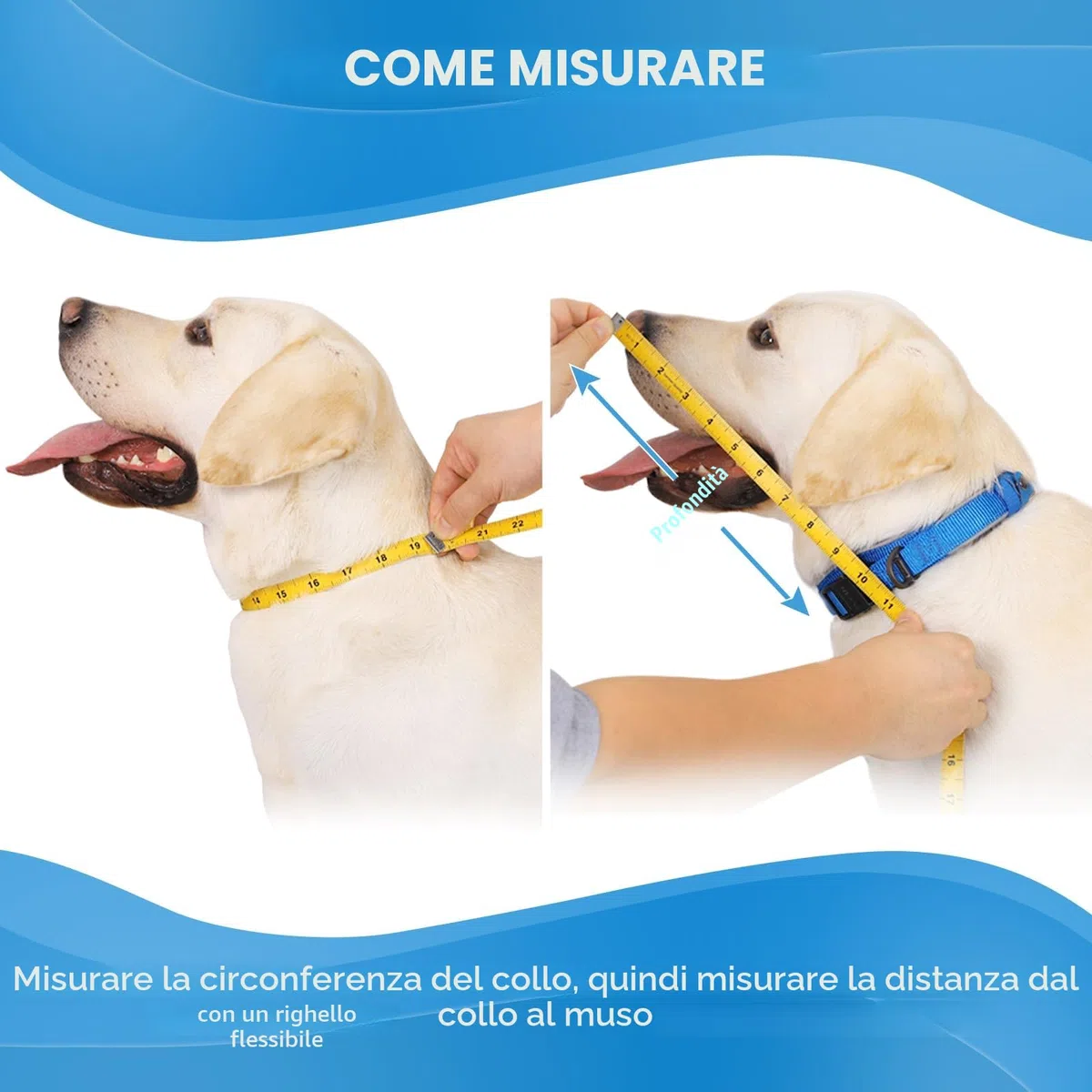 Collare Elisabettiano Cane Morbido, Collare Protettivo per Cani e Gatti, Collare a Cono Traspirante per Cani, Protettivo per Recupero Postoperatorio, Collare Anti Morso o Leccato (Gray, Size 7)