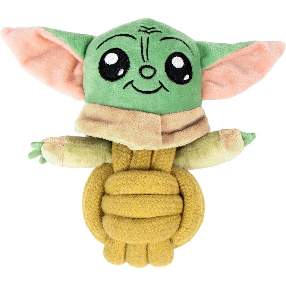 The Mandalorian Grogu - Giocattolo per cani con corda ufficiale e resistente, ideale per mordere, giocare ed esercitare il tuo cane con stile Star