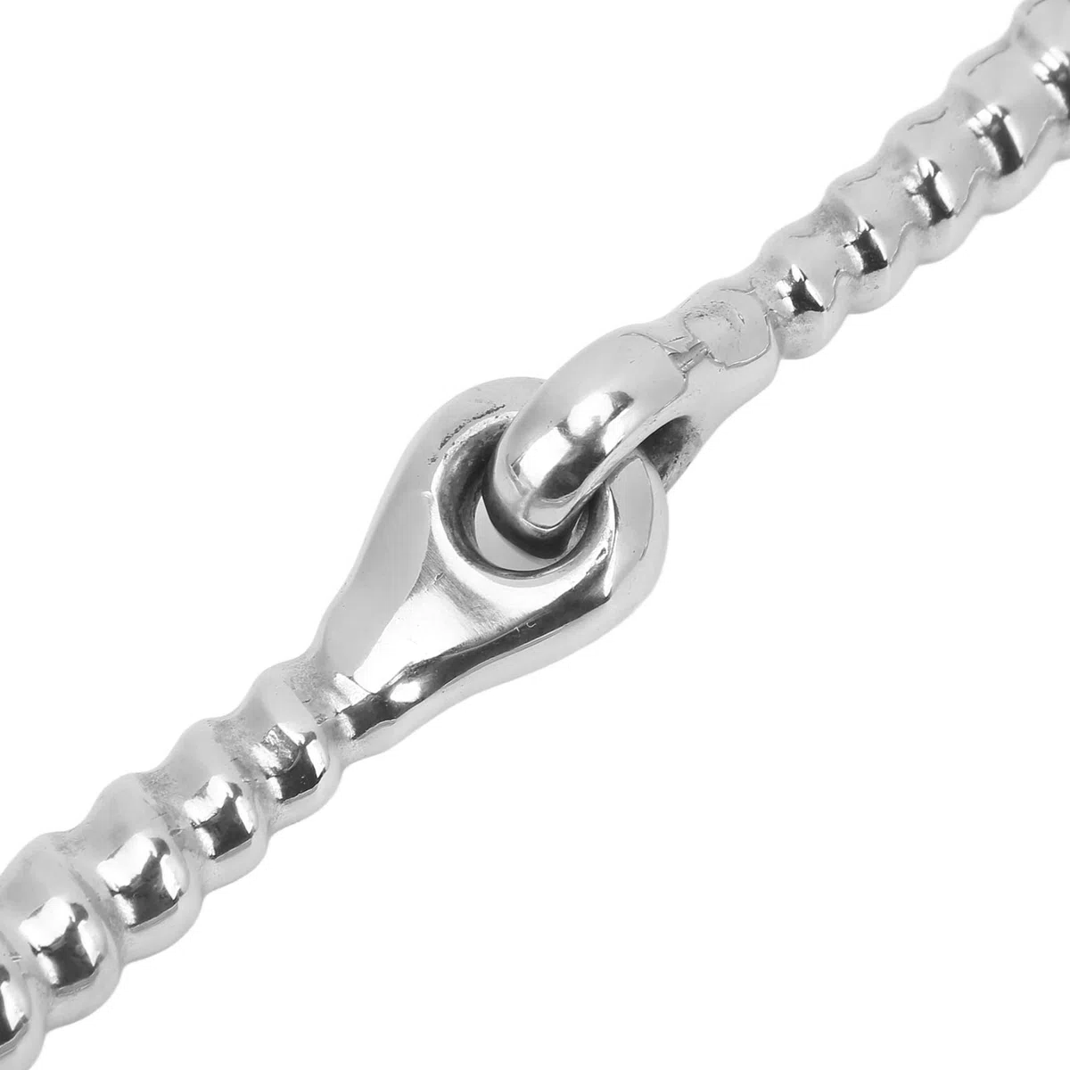 Boccone per Cavalli da 125 mm, boccone da Snaffle in Acciaio Inox da 4,9 Pollici per Briglia da Cavallo, boccone per Cavalli ad Anello O di Spessore per l'addestramento equestre