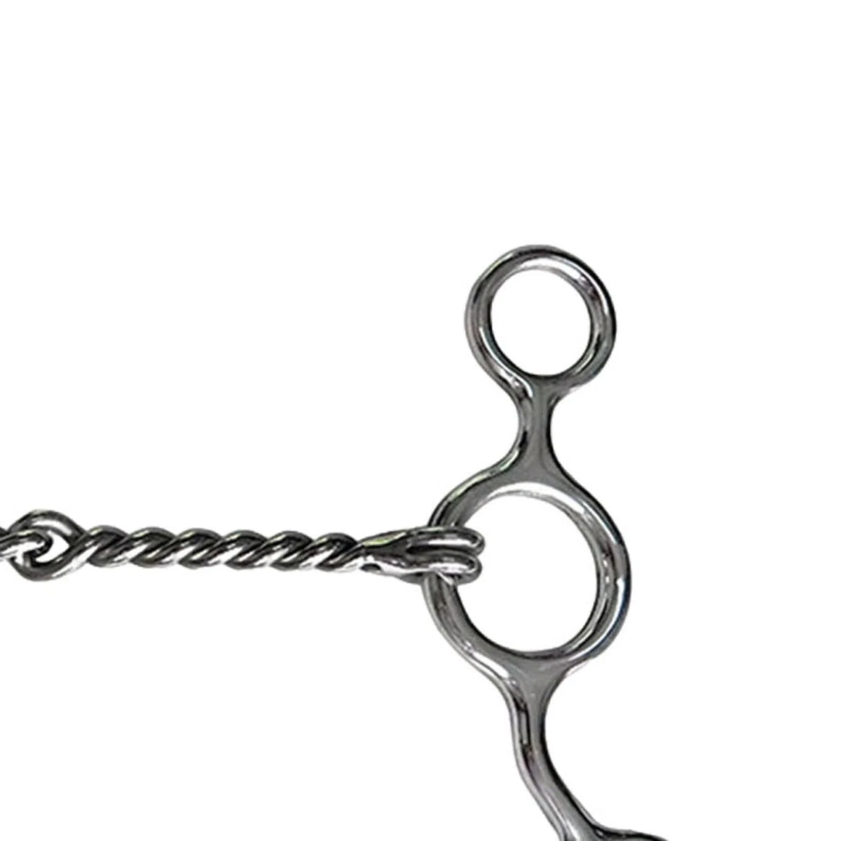 Morso per Cavallo in Acciaio Inossidabile Morso per Bocca di Cavallo 12,7 cm Metallo Addestramento all'aperto Leggero Masticazione per Cavalli Forma