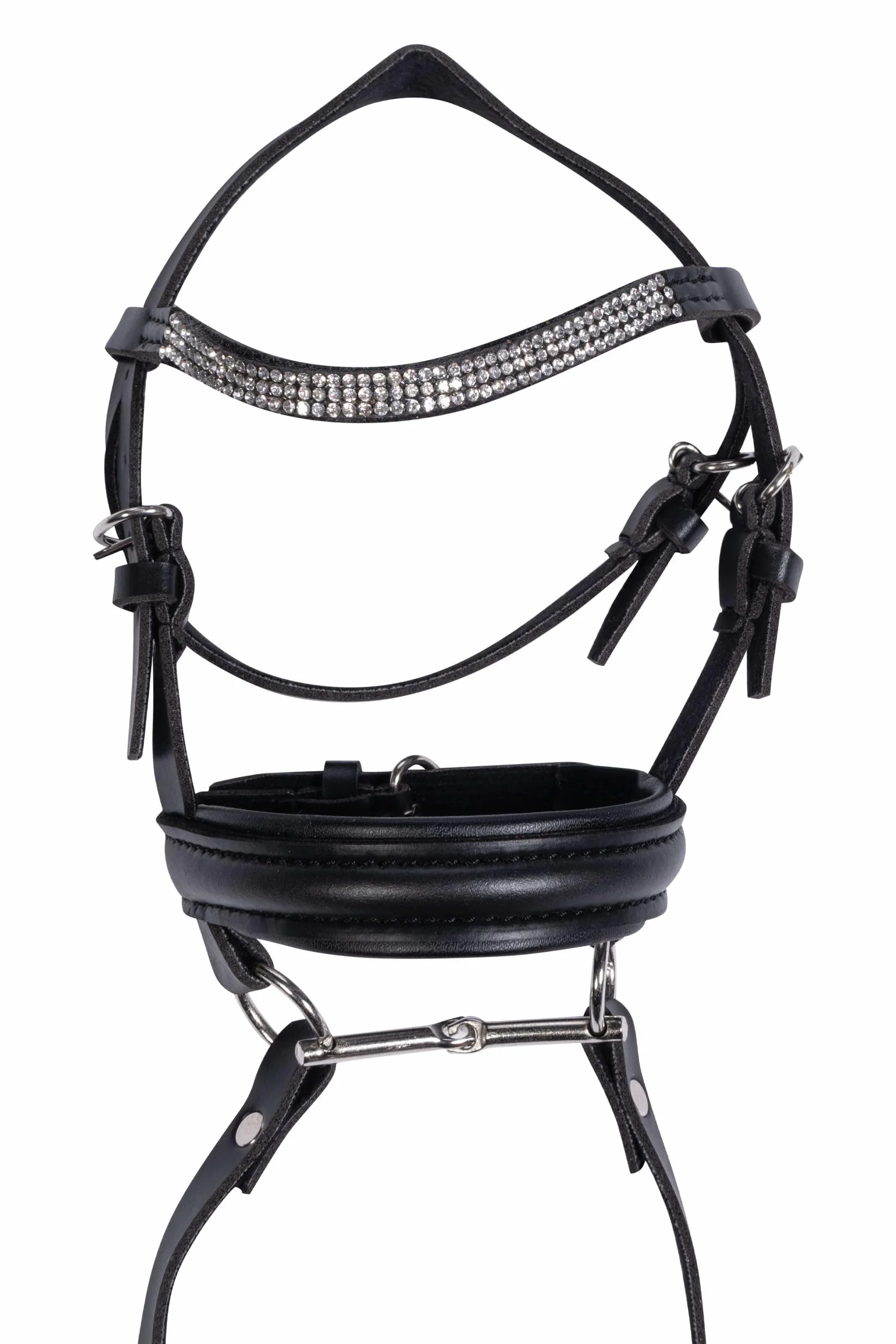 HKM Cuddle Pony Briglia Nero Taglia Unica