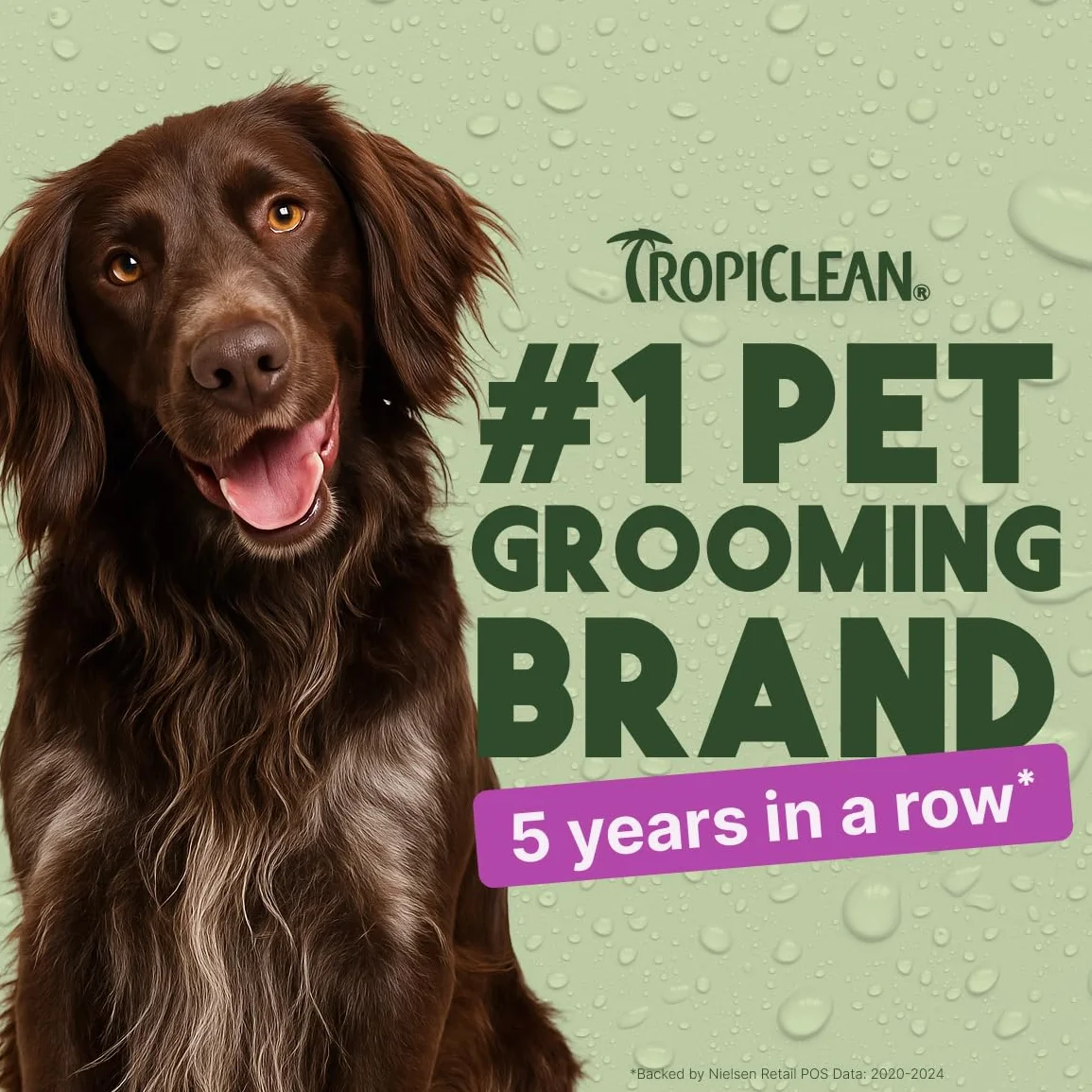 Tropiclean - Shampoo per Animali, con Papaya e Cocco