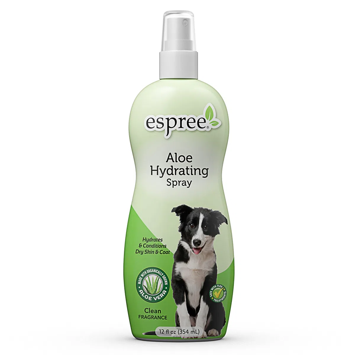 Espree Spray Idratante Naturale di Aloe per Cani, Promuove la pelle sana e il pelo vibrante 354 ml