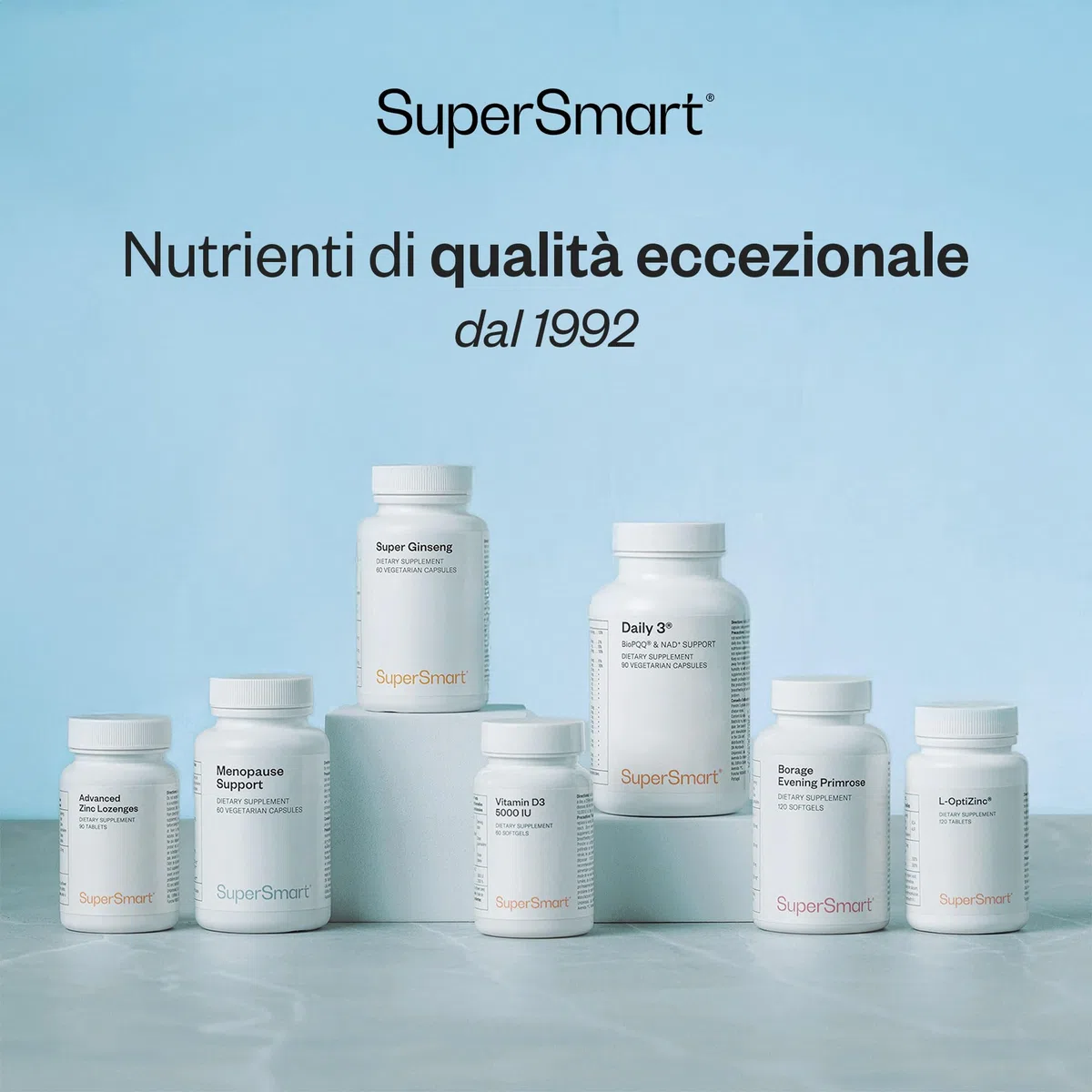 Lactobacillus Rhamnosus GG - Probiotico - Equilibra il Microbiota e la Flora Intestinale - Rinforza il Sistema Immunitario - Stimola la Produzione di Lactobacillus - 60 Capsule - SuperSmart