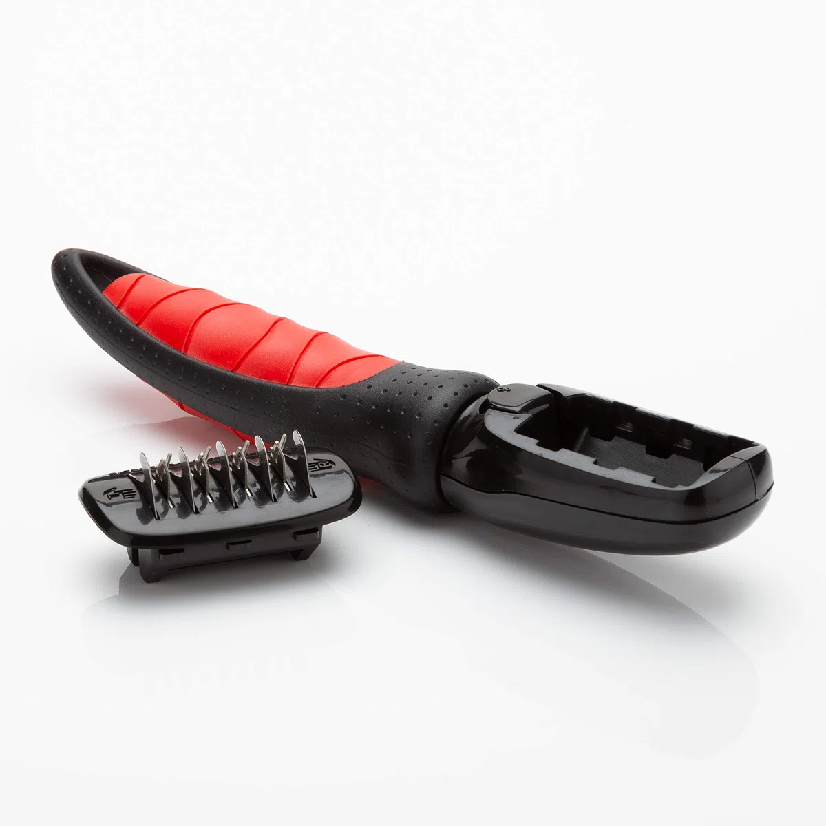 Mikki slanatore per Cani e Gatti Matt Breaker Rake - Rimuove i Nodi e Gli accumuli di Pelo - Slanatore districante per Animali Domestici, Nero, 1 unità (Confezione da 1)