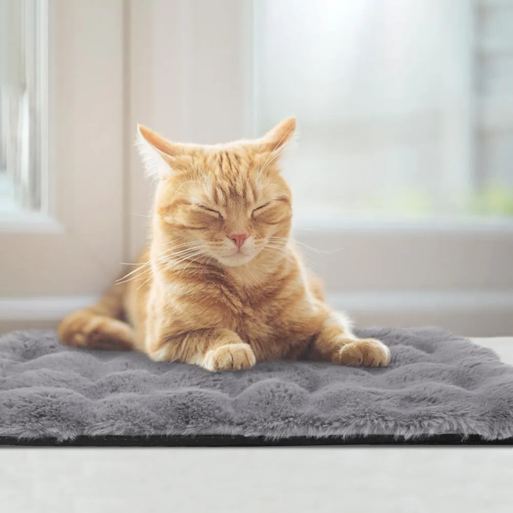 XIAPIA Cuccia per Gatti Coperta Autoriscaldante per Gatti e Cani, Coperta Addensato per Animali Domestici, Tappeto Termico per Gatto Senza Elettricità, Cuscino Autoriscaldante per Cane, Lavabile
