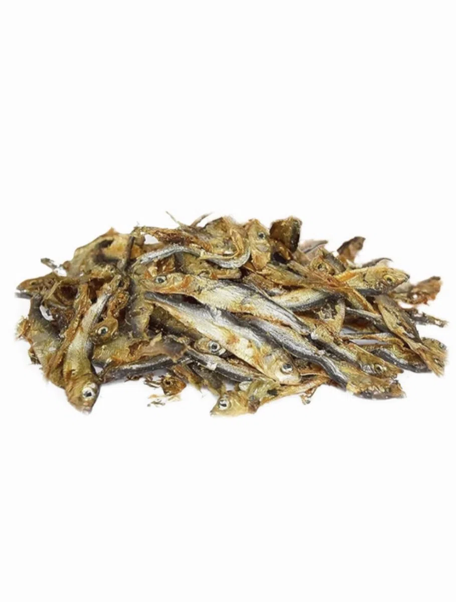 Snack di pesce essiccato per cani e gatti 100% naturale- CONFEZIONE DA 500G- adatto dieta Barf