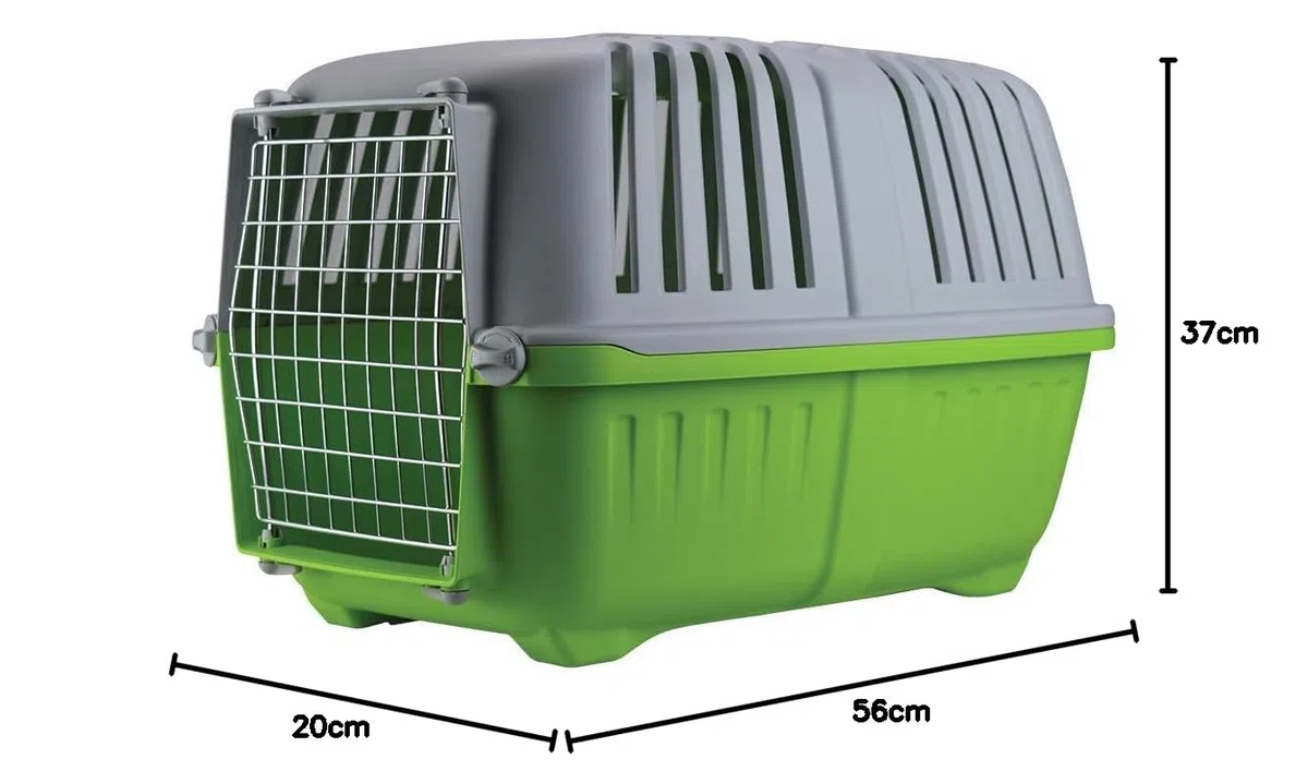 Lazy Bones Pratiko Pet Carrier, Grande, 55 x 36 x 36 cm (Colori Assortiti)