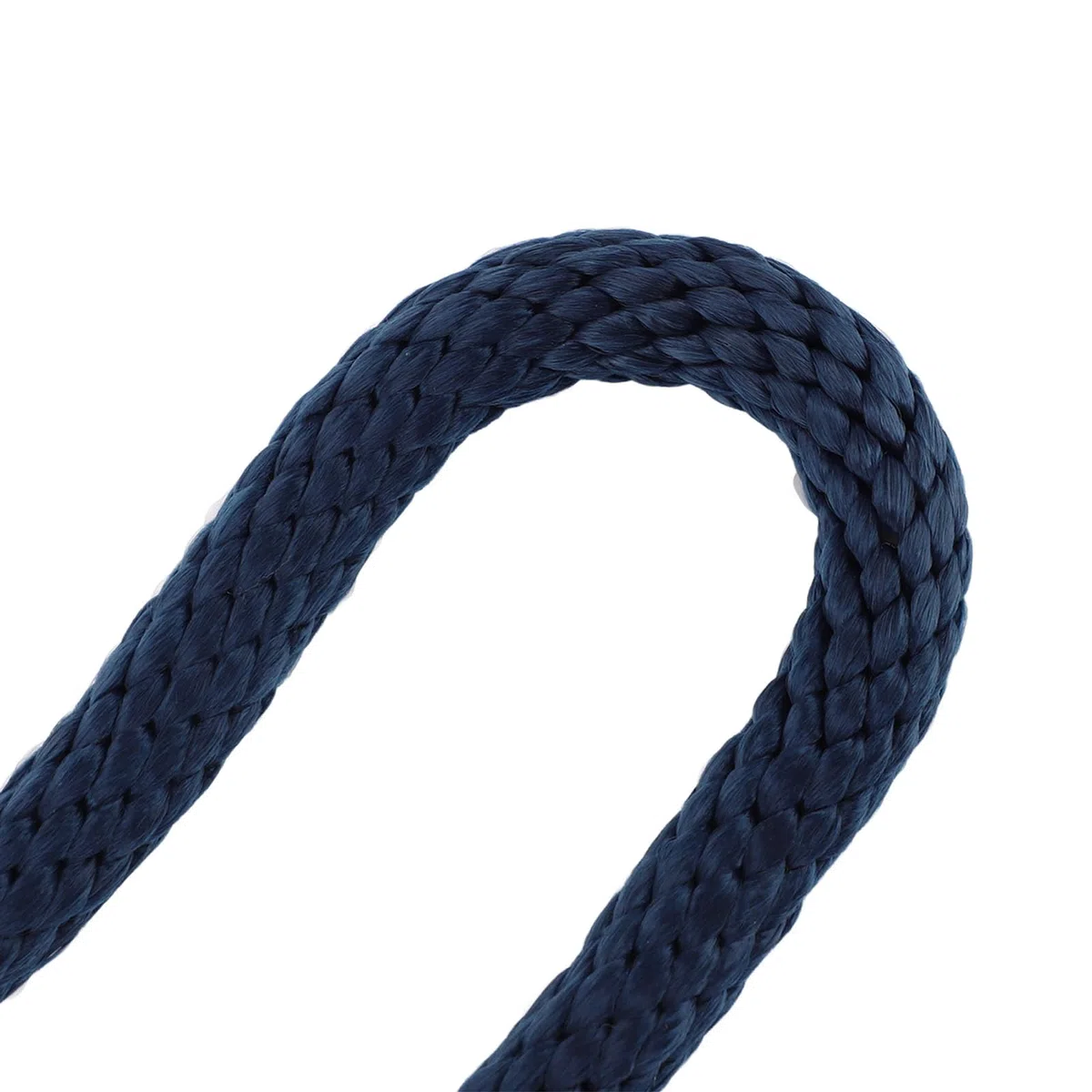 Linea di Affondo a Cavallo Corto da 2 M, Resistenza di Rottura di 1.500 Kg PP PP + Scap in Acciaio Inossidabile per L'allenamento del Puledro, Maneggevolezza (Blu navy)