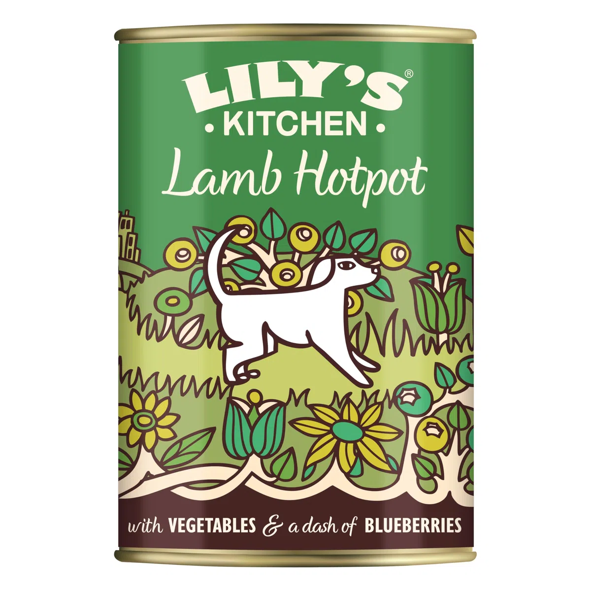 Lily's Kitchen Prodotto con ingredienti naturali Cibo umido per cani Spezzatino di agnello 6 x 400 g
