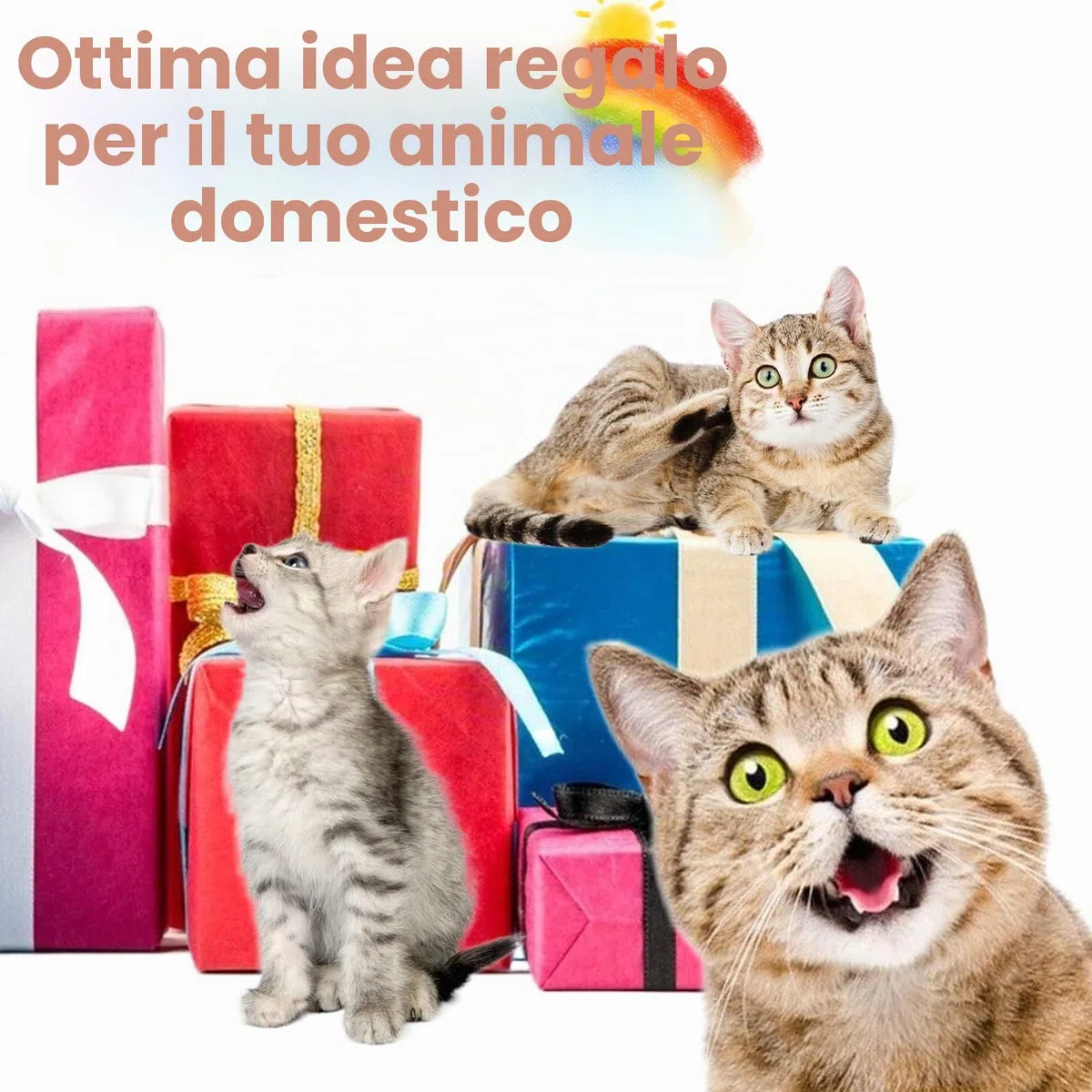 Tiragraffi di ricambio per gatti, Sisal, 40 cm, 2 pezzi M8 parti di ricambio per tiragraffi per la ristrutturazione, Bianco, viti incluse (Verde)