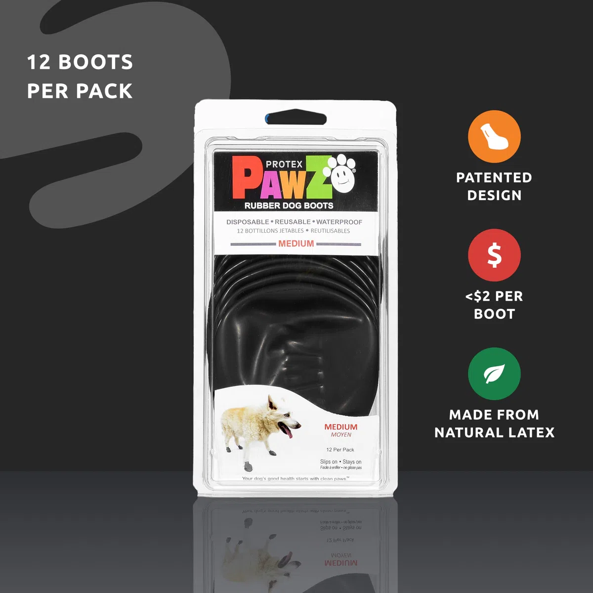 PAWZ Scarpette Nere M