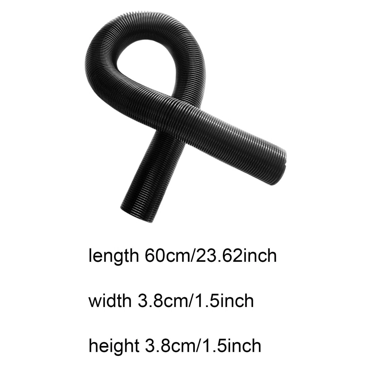 Pet Dryer Hose Tubo Portatile per Asciugatura Animali Domestici Accessorio Professionale Ricambio in PVC Resistente alle Deformazioni Adatto per Salon, 38mm