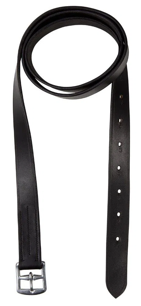 PFIFF 004180-60 - Staffili in Cuoio, per Mezzo- e purosangue, Colore: Nero