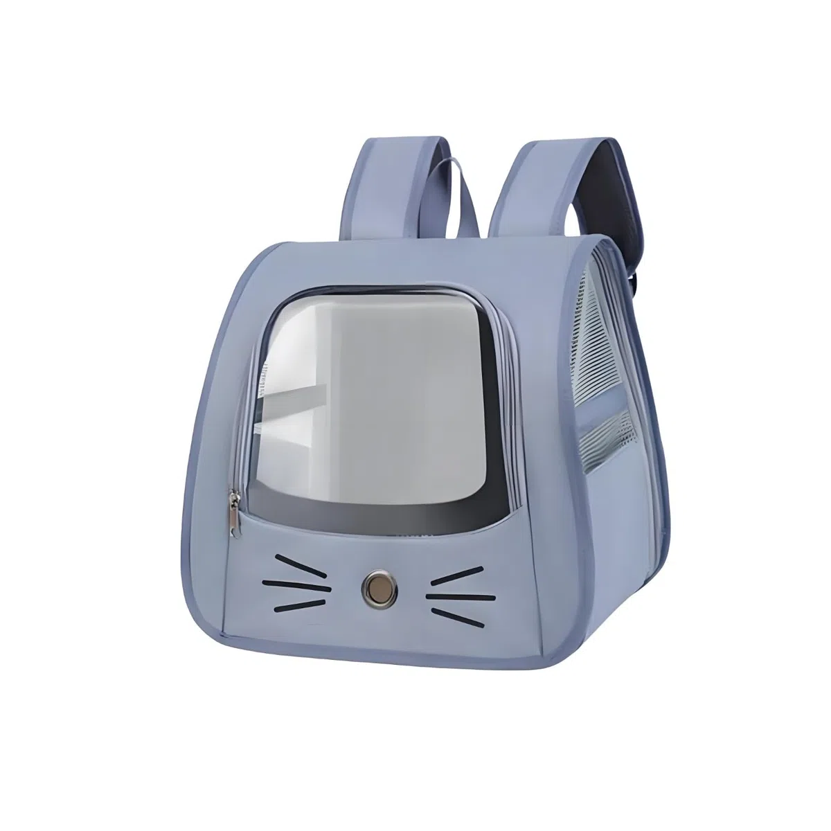 Zaino Gatto Trasporto, Borsa Da Ventilata Per Zaino, Zainetto Trasportino Gatto Pieghevole, Trasportino Ventilato Per Gatti, Con Finestra Trasparente, Per Animali Domestici Di Peso Inferiore a 6,5 Kg