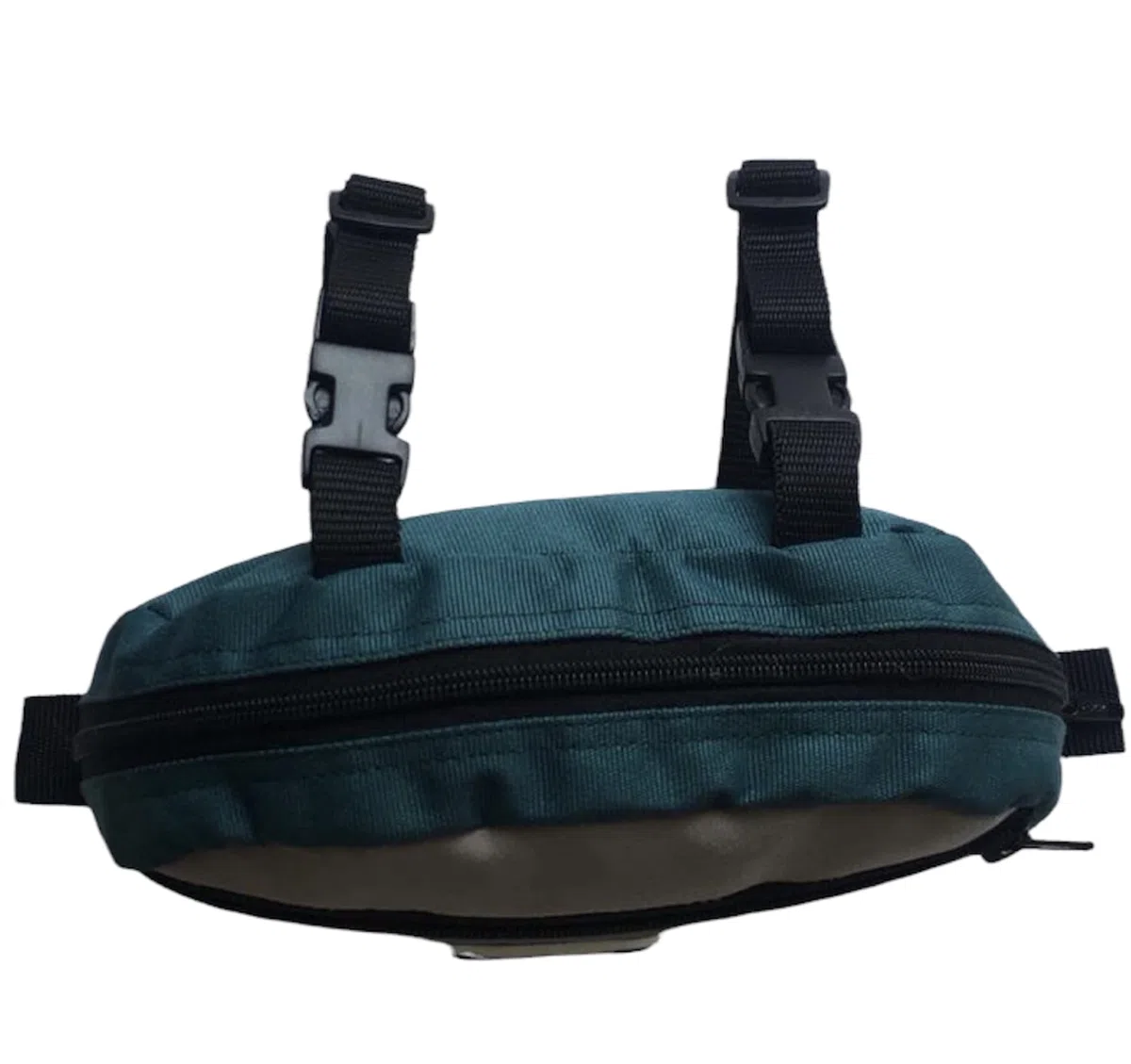 Majestic Ally Borsa per sella per cavallo, in nylon riflettente, impermeabile, per accessori per sella equina (verde cacciatore)