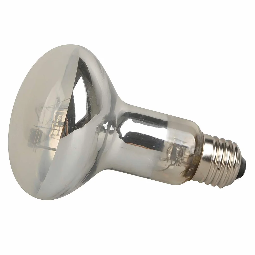 Lucky Herp, lampada UVA UVB a vapori di mercurio per rettili, 80 Watt, R80, E27 Filettatura a vite
