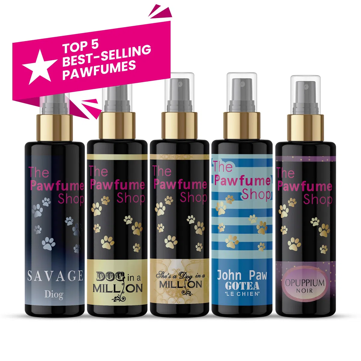 The Pawfume Shop Dog in A Million Pawfume Spray per Cani