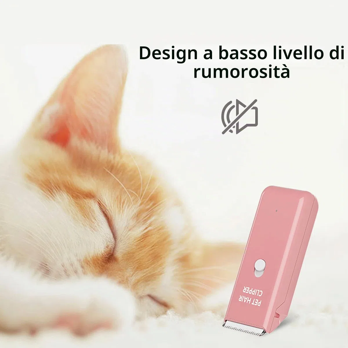 Cane gatto casa capelli impermeabile Clipper portatile elettrico ricaricabile USB Pet Governare strumenti a basso rumore rasoio Cordless Trimmer per piccoli e grandi animali domestici