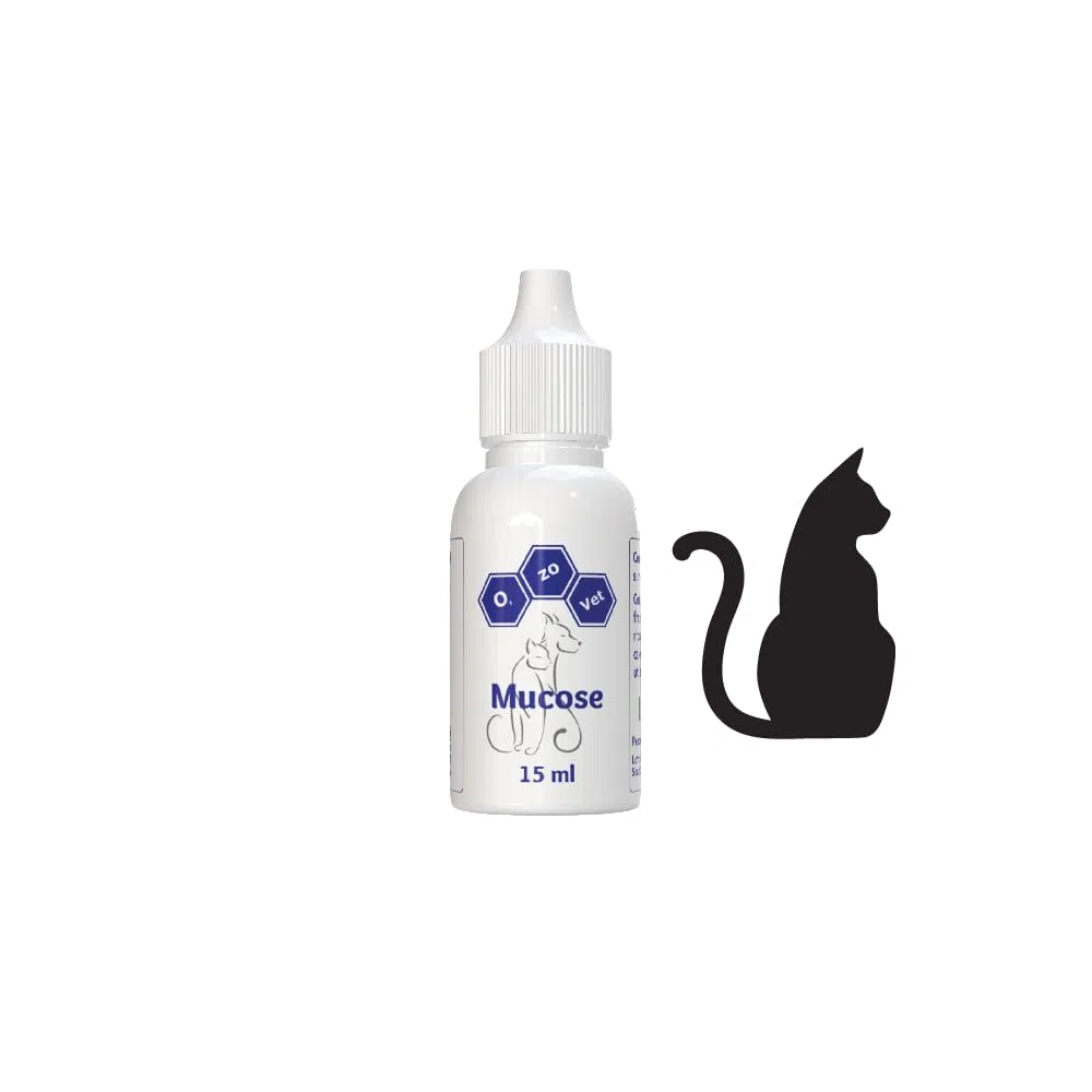 Ozo-Vet | Mucose Gatto 15 ml – Contro Gengivite e Stomatiti, Protettore delle Mucose