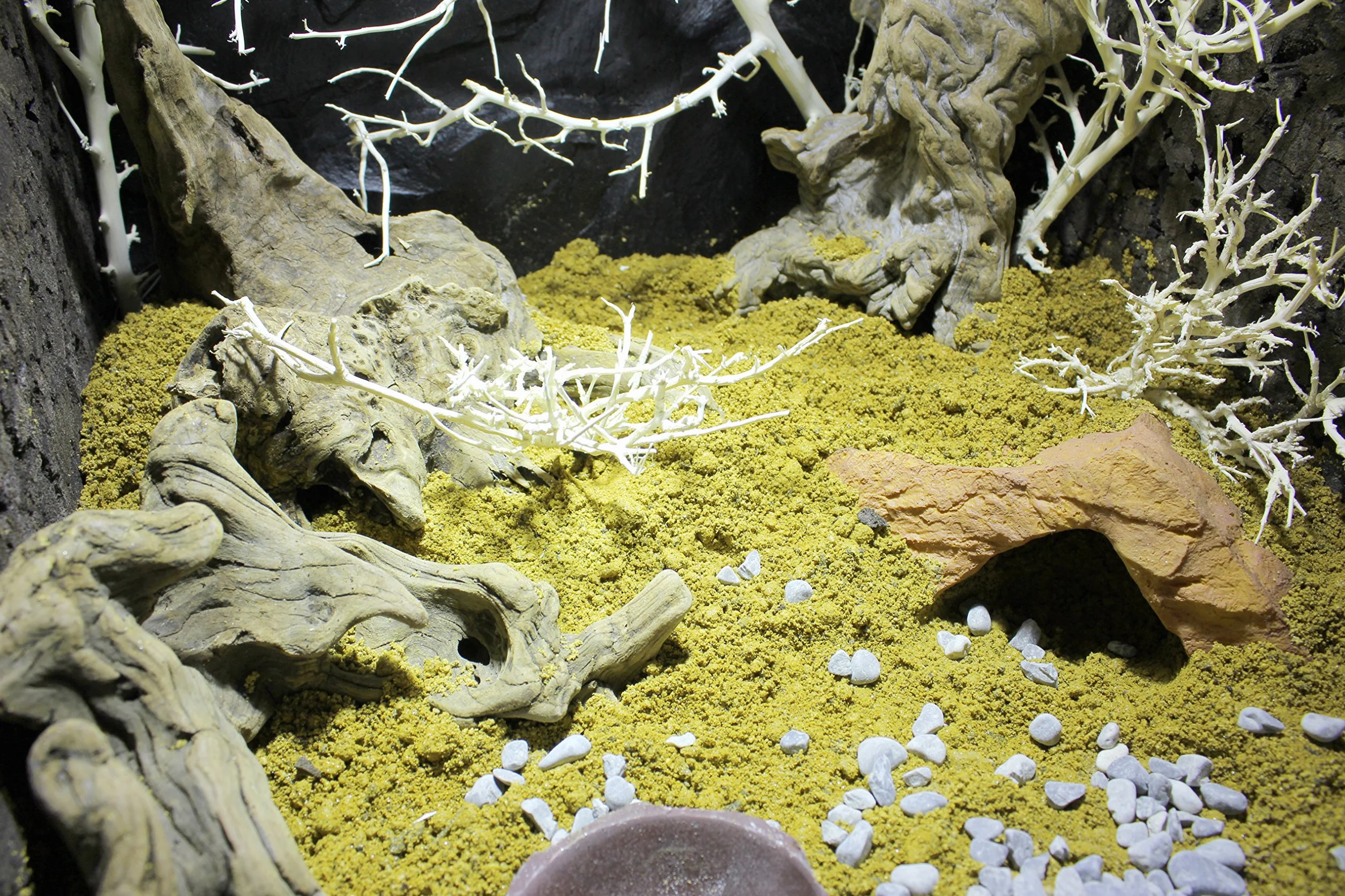 Lucky Reptile Desert Bedding Golden Yellow, 7 Litri, substrato per terrari del Deserto, scavabile